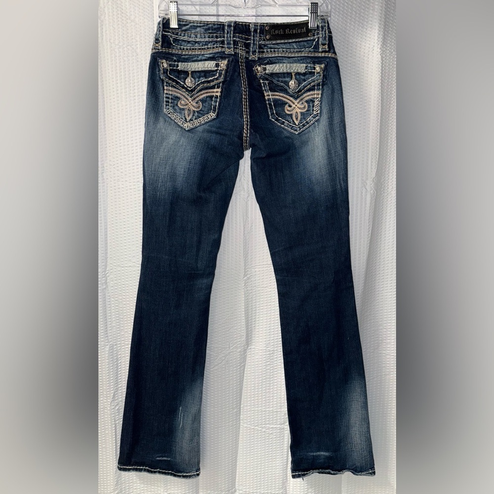 Rock Revival Roza Easy Boot Jeans Size 25